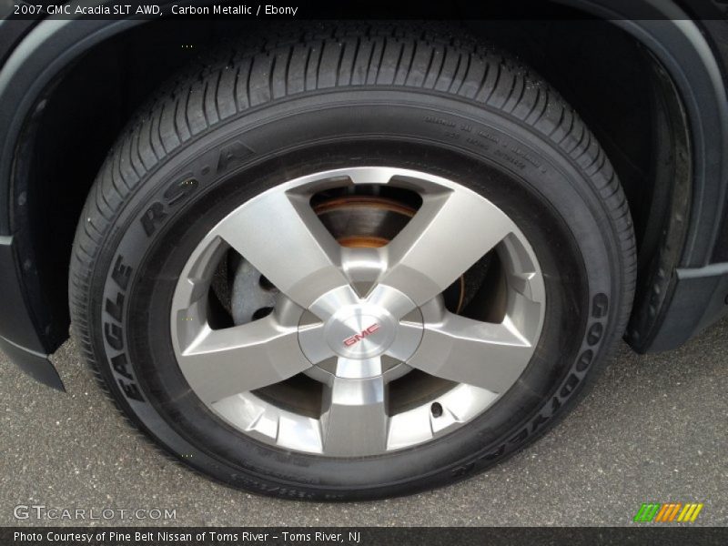 Carbon Metallic / Ebony 2007 GMC Acadia SLT AWD