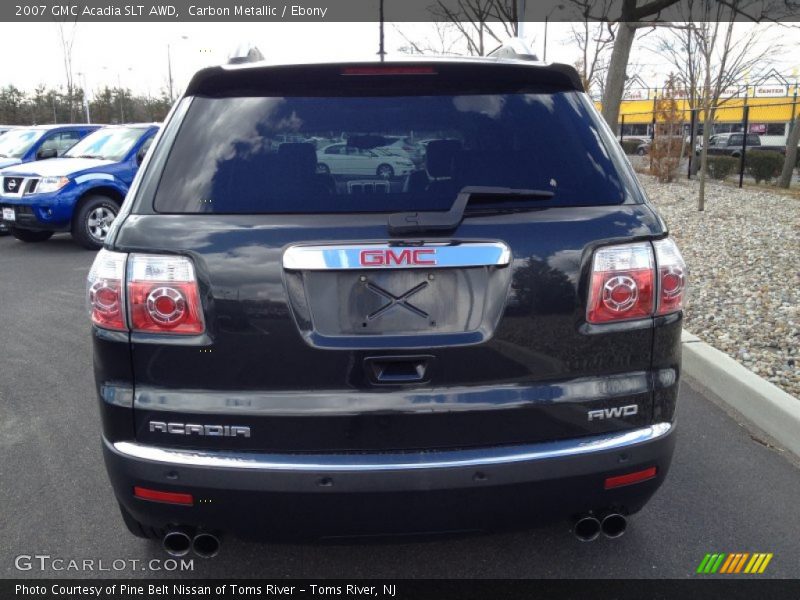 Carbon Metallic / Ebony 2007 GMC Acadia SLT AWD
