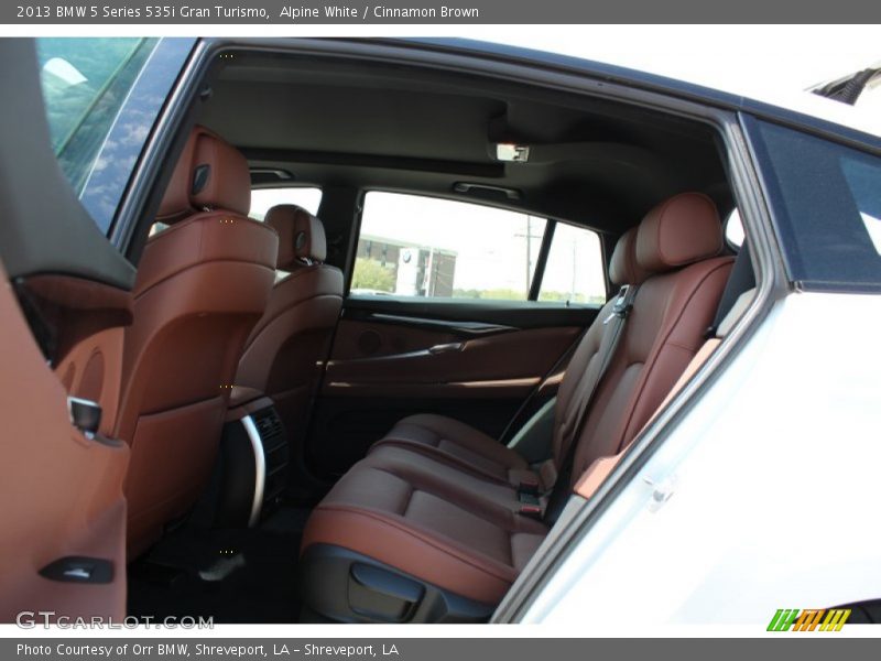 Alpine White / Cinnamon Brown 2013 BMW 5 Series 535i Gran Turismo