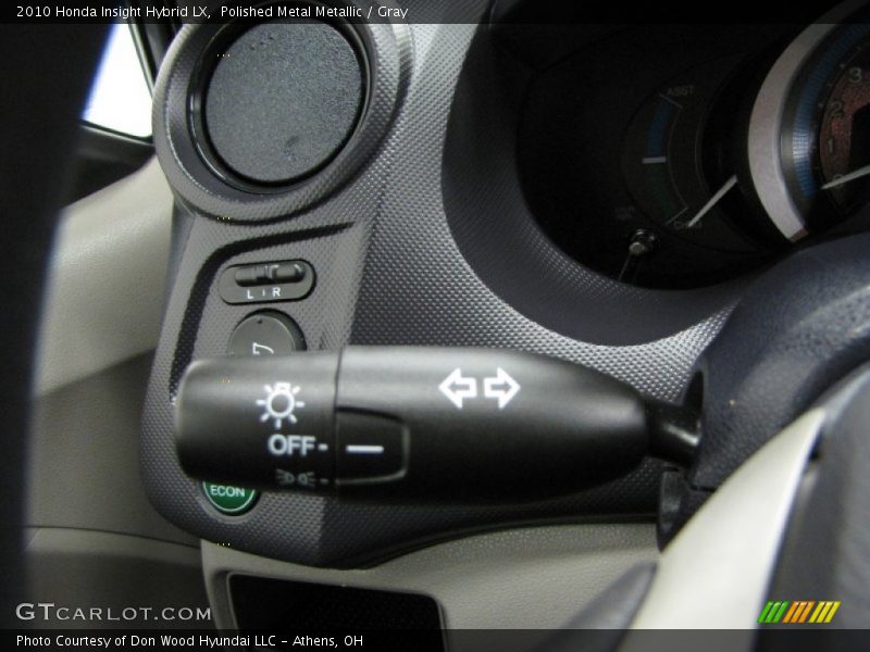 Polished Metal Metallic / Gray 2010 Honda Insight Hybrid LX