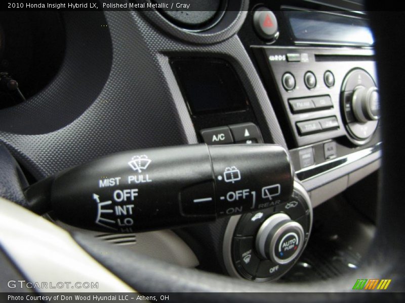 Polished Metal Metallic / Gray 2010 Honda Insight Hybrid LX