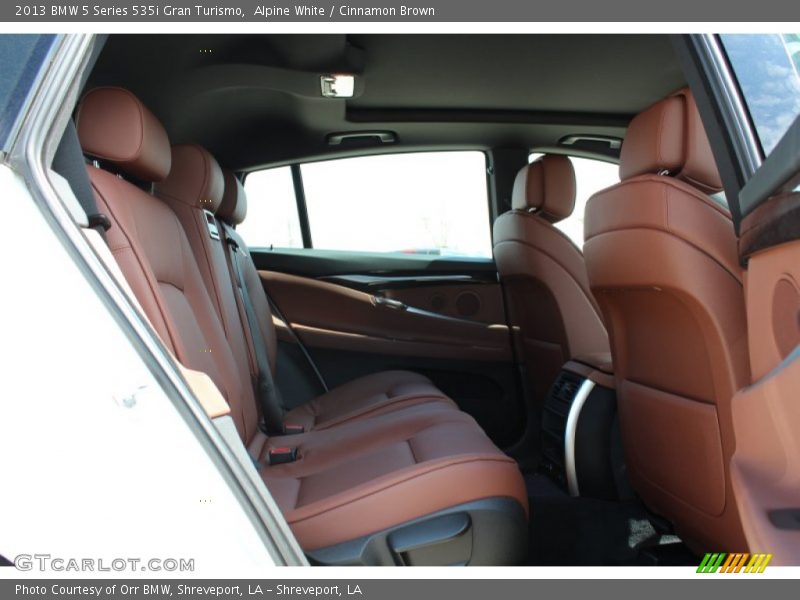Alpine White / Cinnamon Brown 2013 BMW 5 Series 535i Gran Turismo