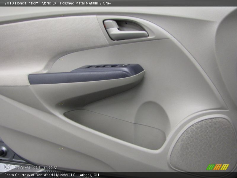 Polished Metal Metallic / Gray 2010 Honda Insight Hybrid LX