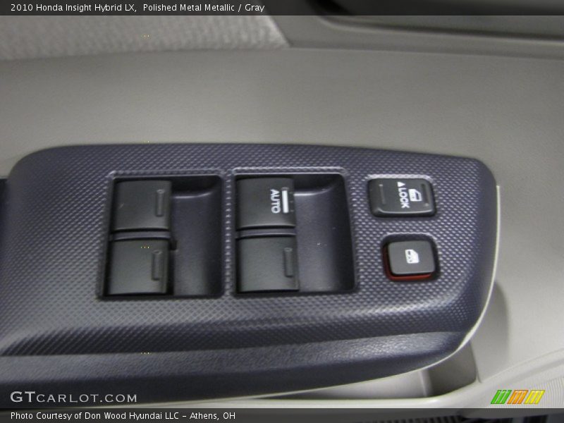 Polished Metal Metallic / Gray 2010 Honda Insight Hybrid LX