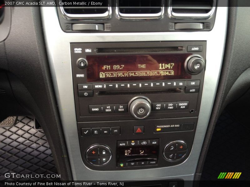 Carbon Metallic / Ebony 2007 GMC Acadia SLT AWD