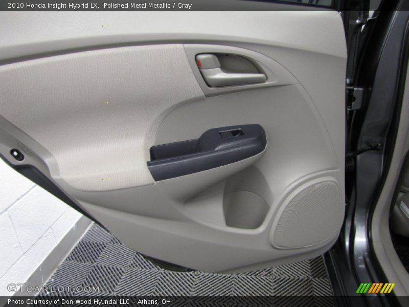 Polished Metal Metallic / Gray 2010 Honda Insight Hybrid LX
