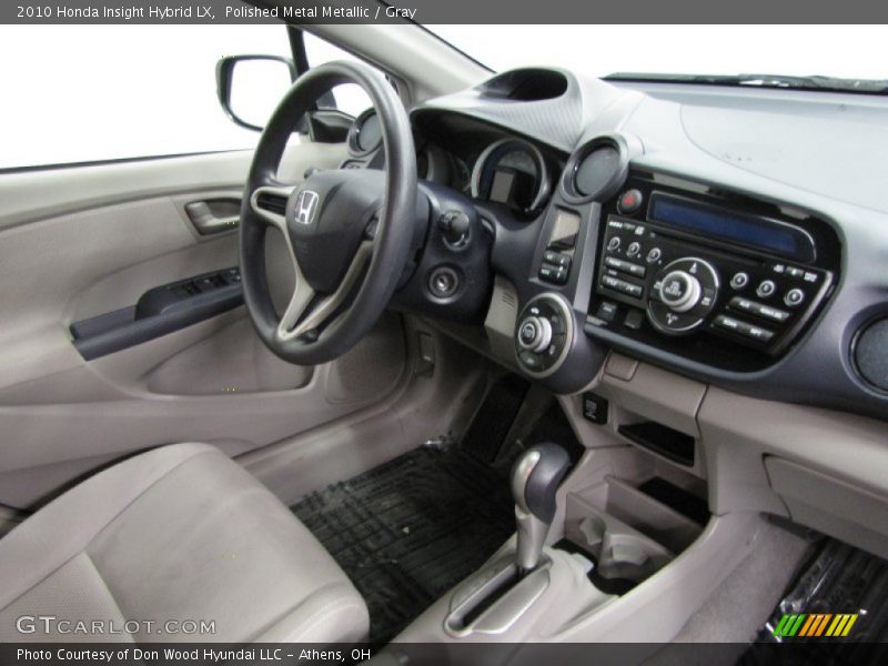 Polished Metal Metallic / Gray 2010 Honda Insight Hybrid LX