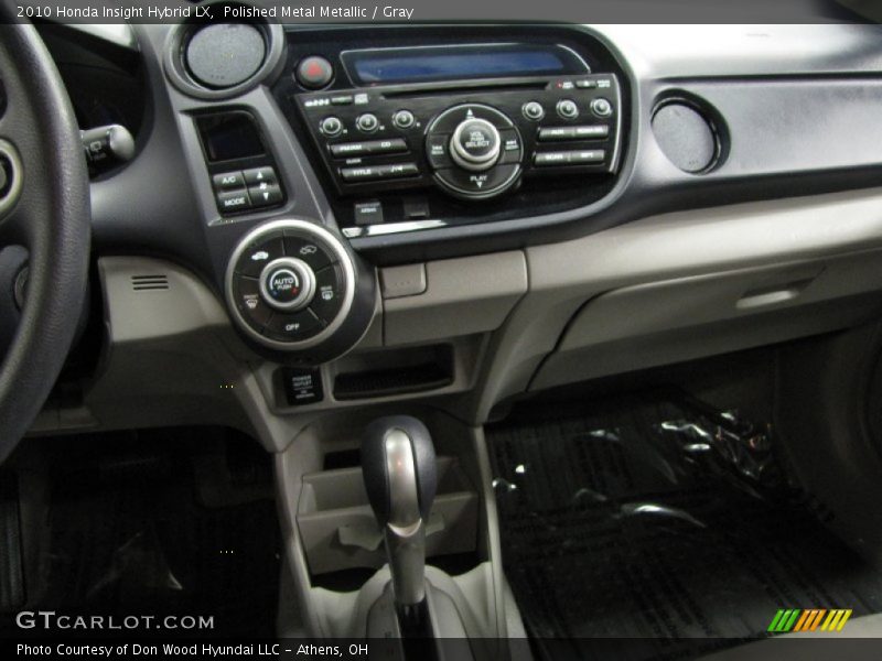 Polished Metal Metallic / Gray 2010 Honda Insight Hybrid LX