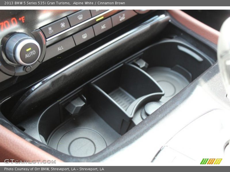 Alpine White / Cinnamon Brown 2013 BMW 5 Series 535i Gran Turismo