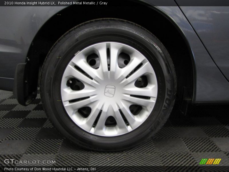 Polished Metal Metallic / Gray 2010 Honda Insight Hybrid LX