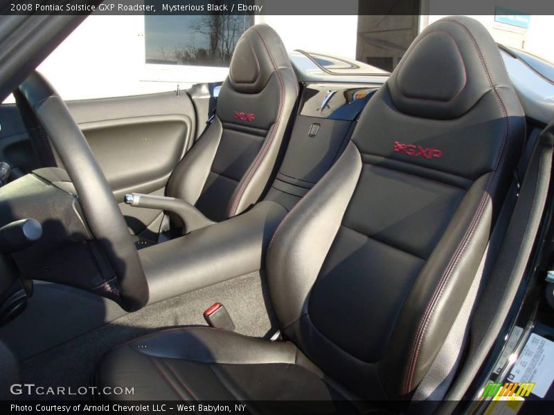 Mysterious Black / Ebony 2008 Pontiac Solstice GXP Roadster
