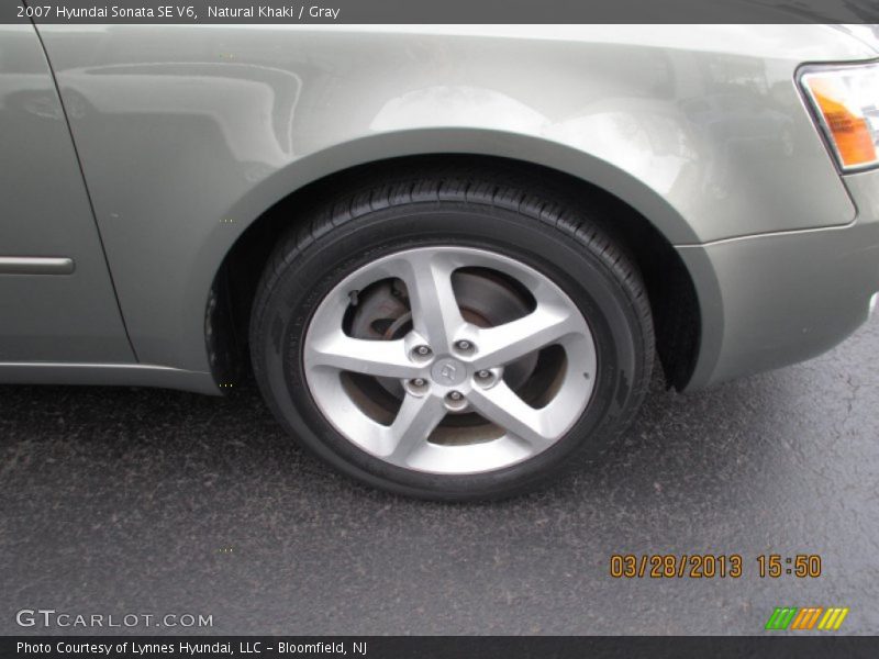 Natural Khaki / Gray 2007 Hyundai Sonata SE V6