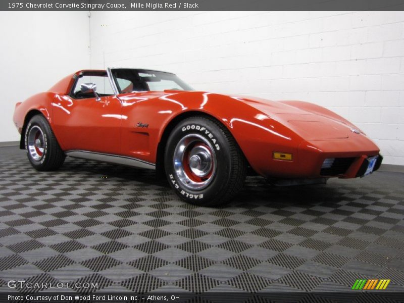  1975 Corvette Stingray Coupe Mille Miglia Red