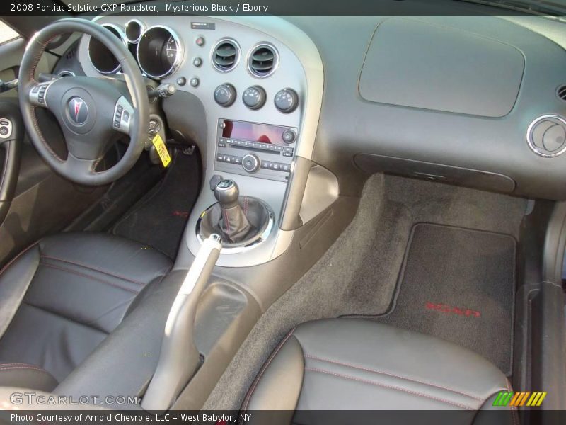 Mysterious Black / Ebony 2008 Pontiac Solstice GXP Roadster