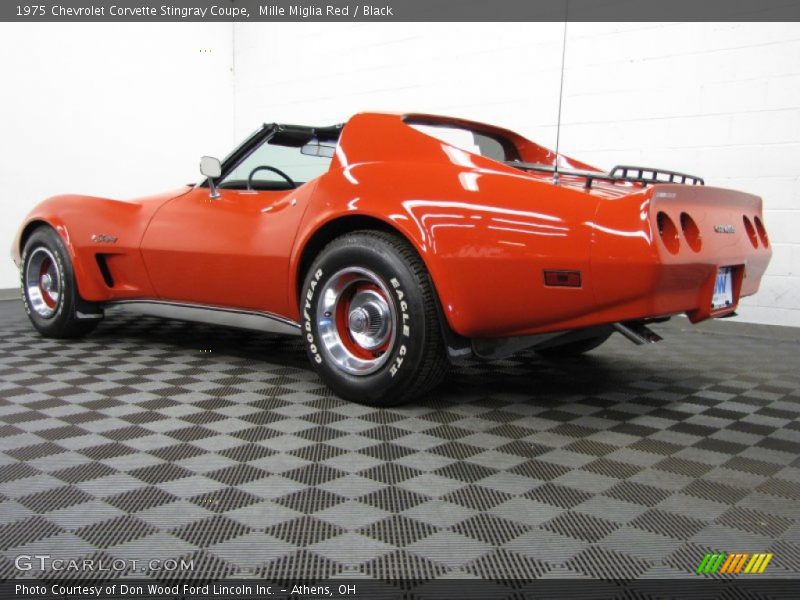  1975 Corvette Stingray Coupe Mille Miglia Red