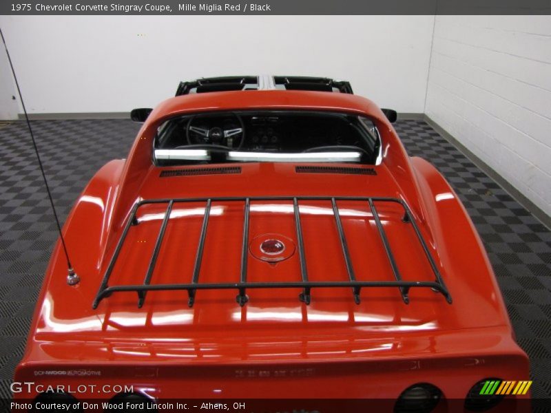 Mille Miglia Red / Black 1975 Chevrolet Corvette Stingray Coupe
