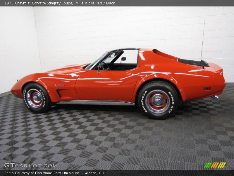  1975 Corvette Stingray Coupe Mille Miglia Red