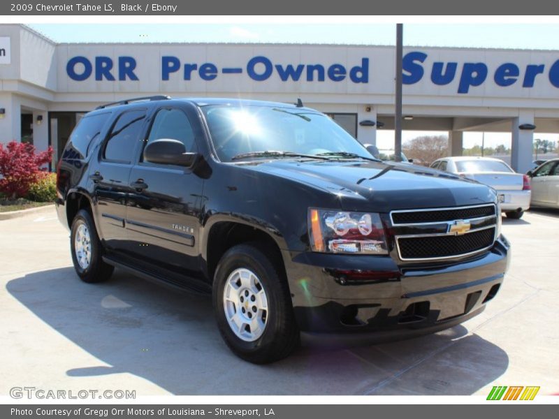 Black / Ebony 2009 Chevrolet Tahoe LS
