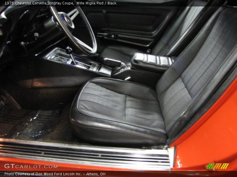 Front Seat of 1975 Corvette Stingray Coupe