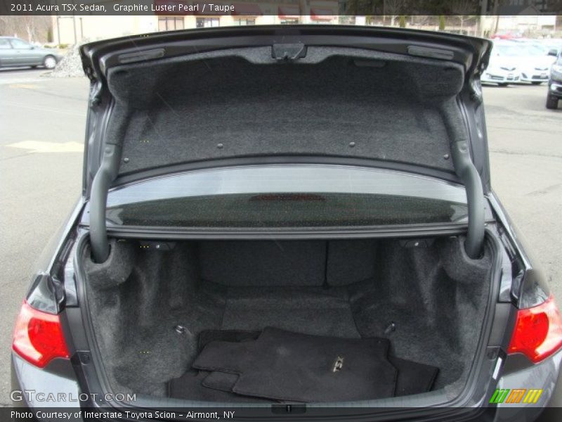 Graphite Luster Pearl / Taupe 2011 Acura TSX Sedan