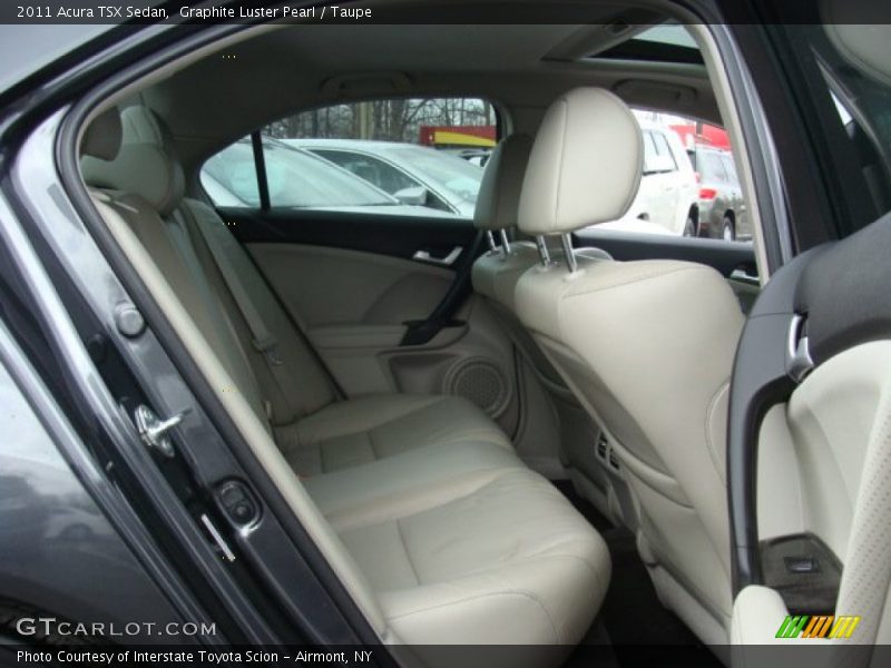 Graphite Luster Pearl / Taupe 2011 Acura TSX Sedan