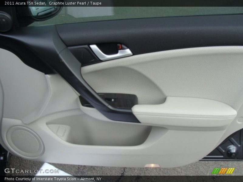 Graphite Luster Pearl / Taupe 2011 Acura TSX Sedan