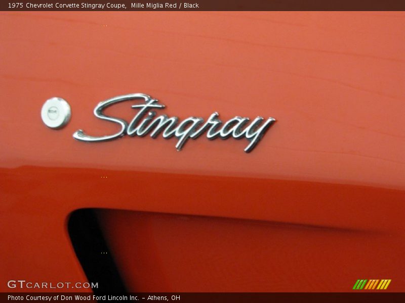 Stingray - 1975 Chevrolet Corvette Stingray Coupe