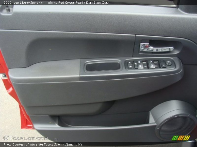 Inferno Red Crystal Pearl / Dark Slate Gray 2010 Jeep Liberty Sport 4x4