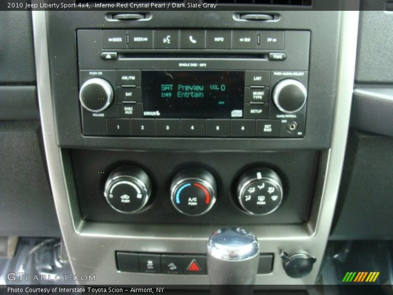 Inferno Red Crystal Pearl / Dark Slate Gray 2010 Jeep Liberty Sport 4x4