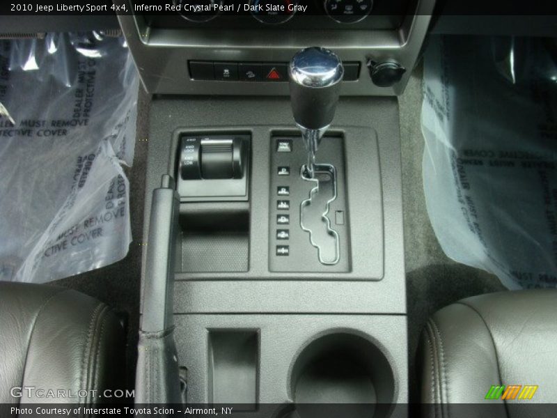 Inferno Red Crystal Pearl / Dark Slate Gray 2010 Jeep Liberty Sport 4x4