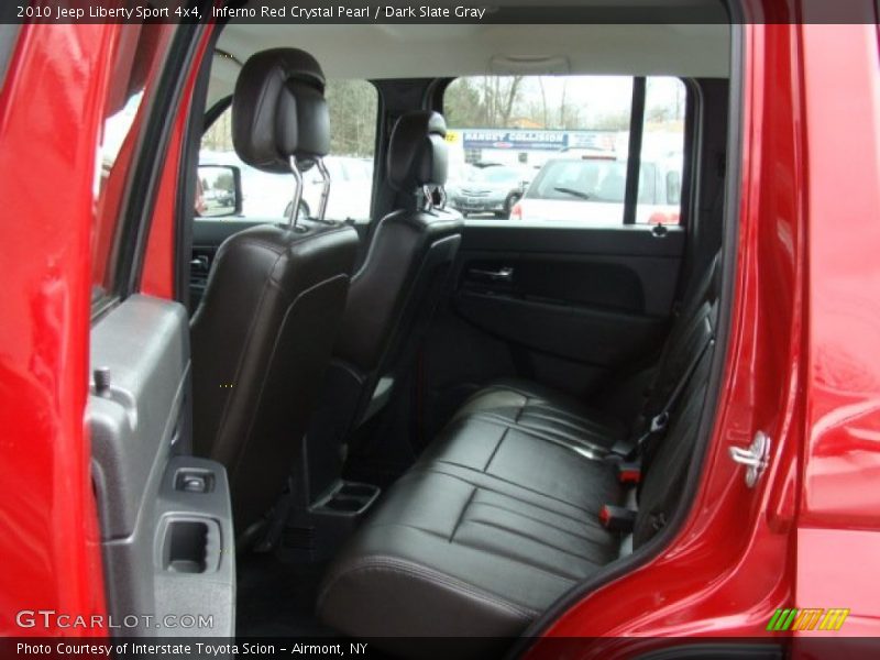 Inferno Red Crystal Pearl / Dark Slate Gray 2010 Jeep Liberty Sport 4x4