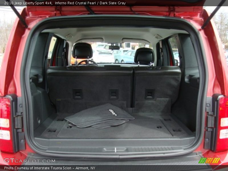 Inferno Red Crystal Pearl / Dark Slate Gray 2010 Jeep Liberty Sport 4x4