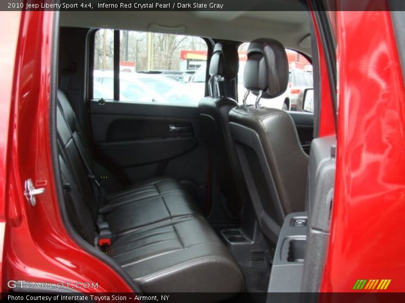 Inferno Red Crystal Pearl / Dark Slate Gray 2010 Jeep Liberty Sport 4x4