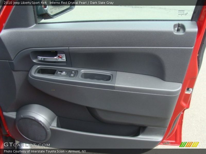 Inferno Red Crystal Pearl / Dark Slate Gray 2010 Jeep Liberty Sport 4x4