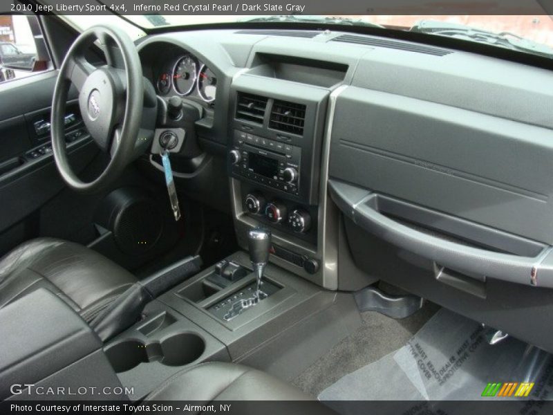 Inferno Red Crystal Pearl / Dark Slate Gray 2010 Jeep Liberty Sport 4x4