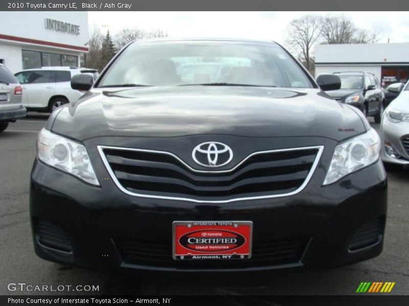 Black / Ash Gray 2010 Toyota Camry LE
