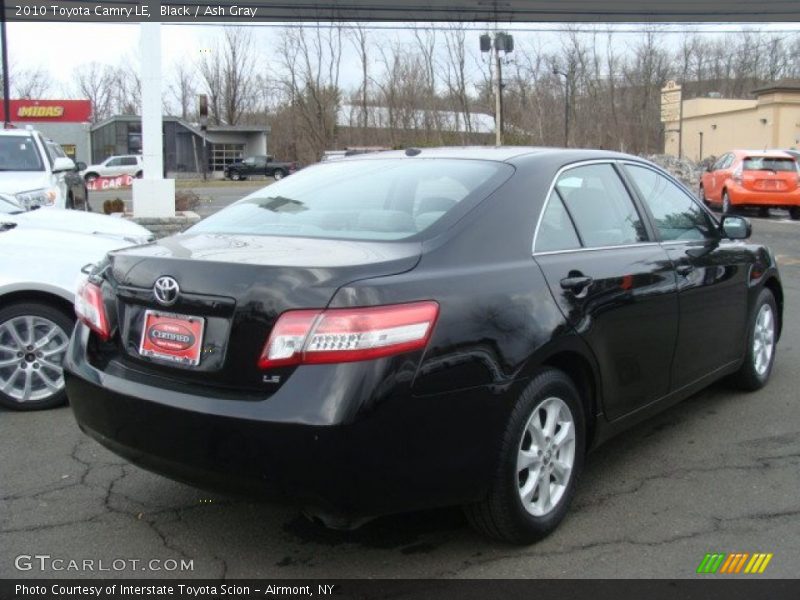 Black / Ash Gray 2010 Toyota Camry LE