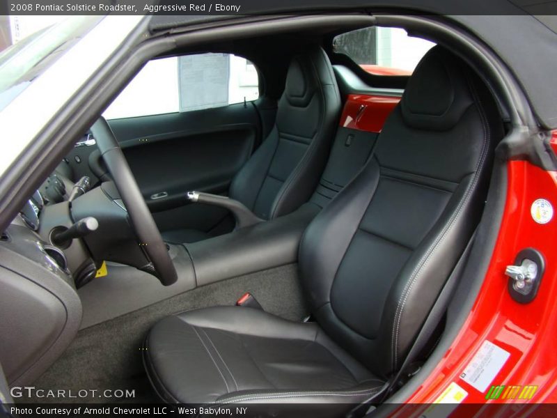 Aggressive Red / Ebony 2008 Pontiac Solstice Roadster