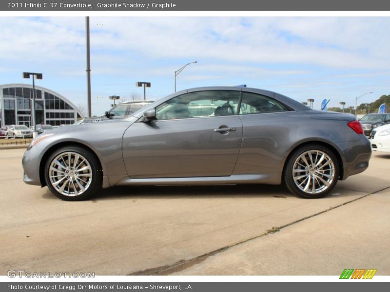  2013 G 37 Convertible Graphite Shadow