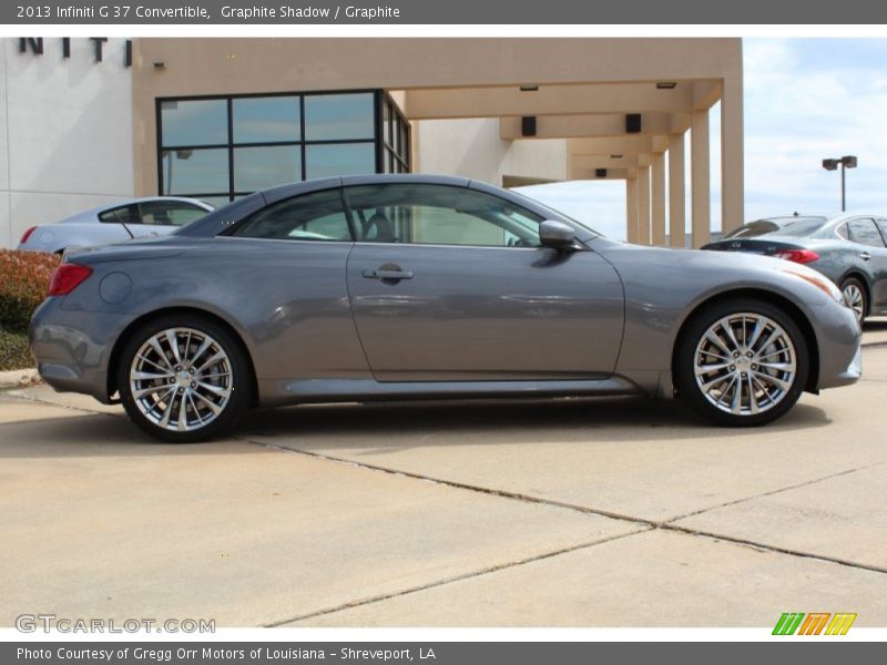  2013 G 37 Convertible Graphite Shadow