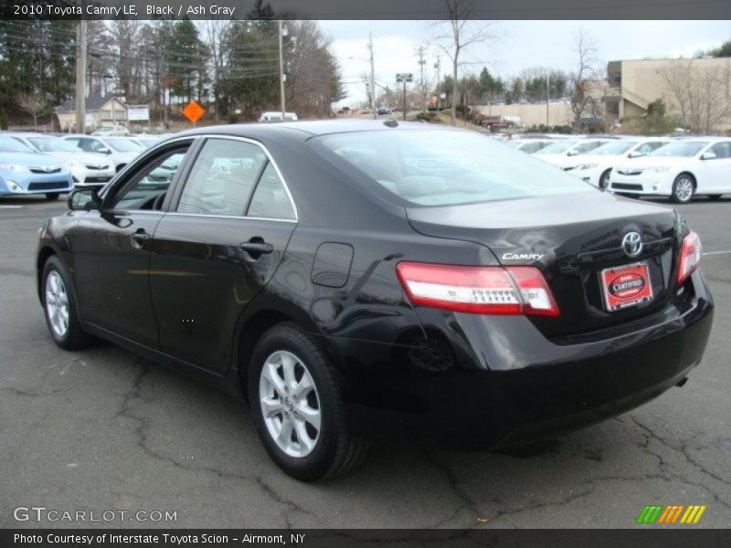 Black / Ash Gray 2010 Toyota Camry LE