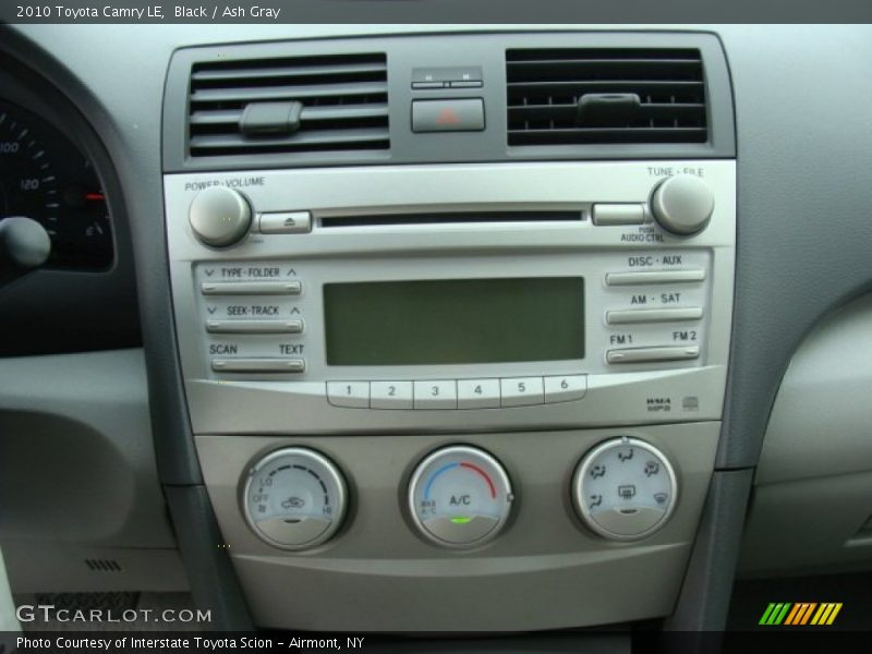 Black / Ash Gray 2010 Toyota Camry LE