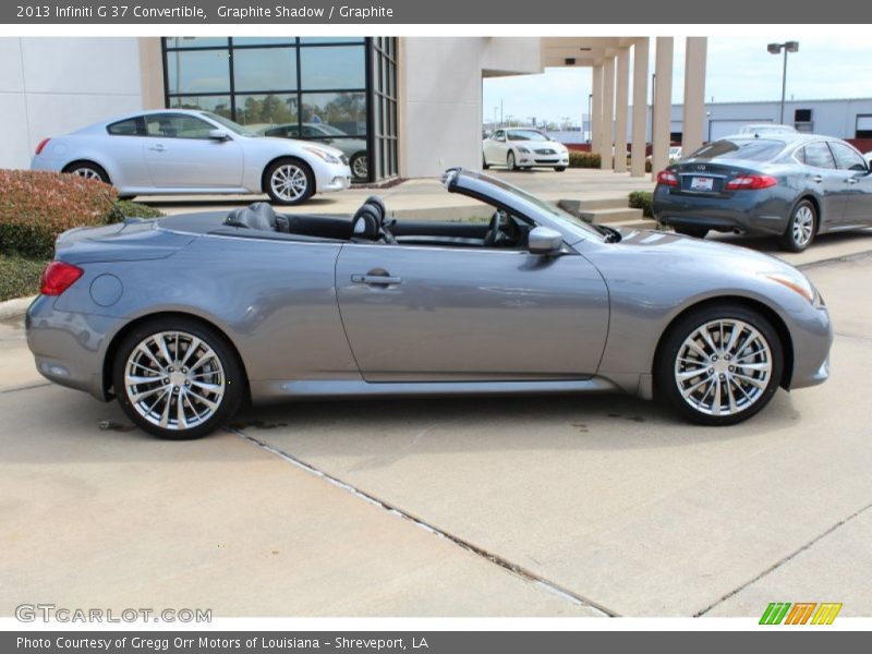  2013 G 37 Convertible Graphite Shadow