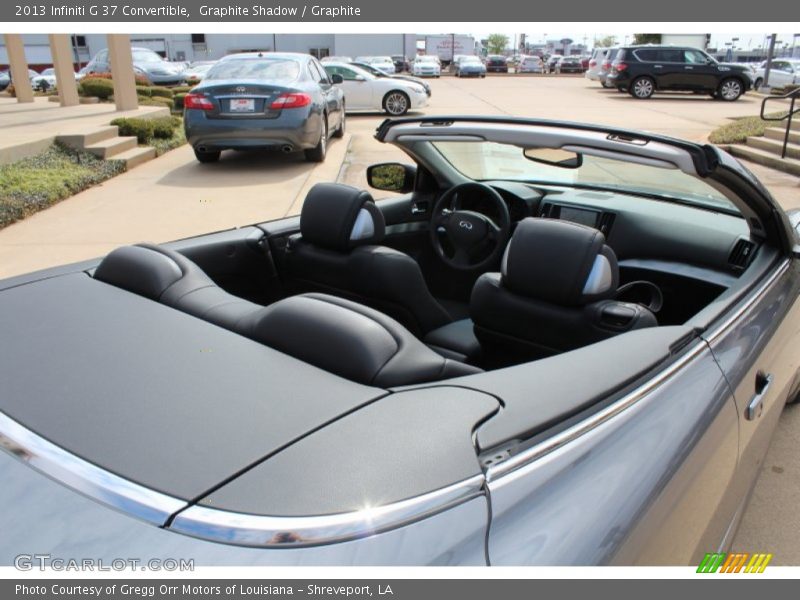 Graphite Shadow / Graphite 2013 Infiniti G 37 Convertible