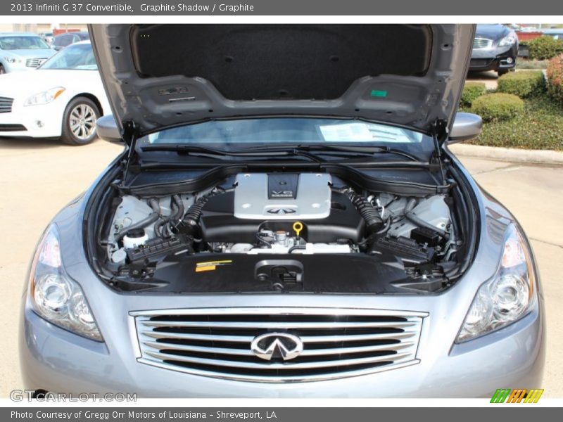 Graphite Shadow / Graphite 2013 Infiniti G 37 Convertible