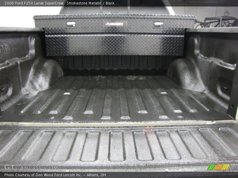 Smokestone Metallic / Black 2006 Ford F150 Lariat SuperCrew
