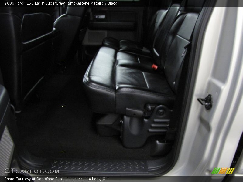 Smokestone Metallic / Black 2006 Ford F150 Lariat SuperCrew