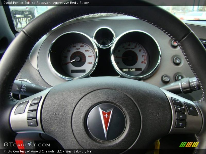 Aggressive Red / Ebony 2008 Pontiac Solstice Roadster