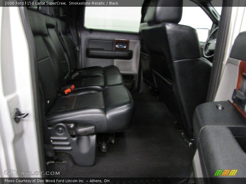 Smokestone Metallic / Black 2006 Ford F150 Lariat SuperCrew