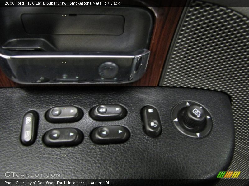 Smokestone Metallic / Black 2006 Ford F150 Lariat SuperCrew